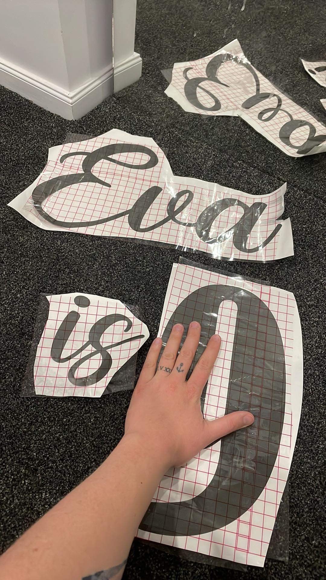 Large custom sticker