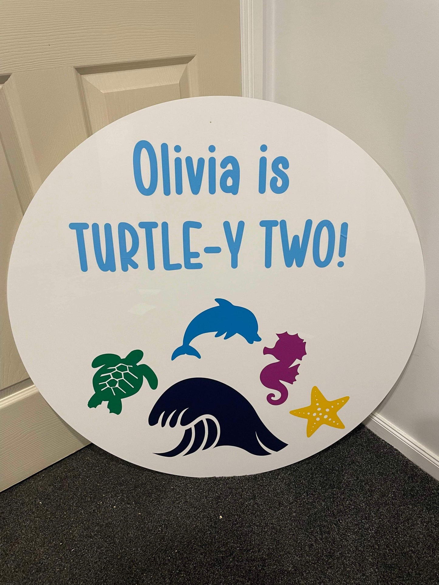 Large custom sticker