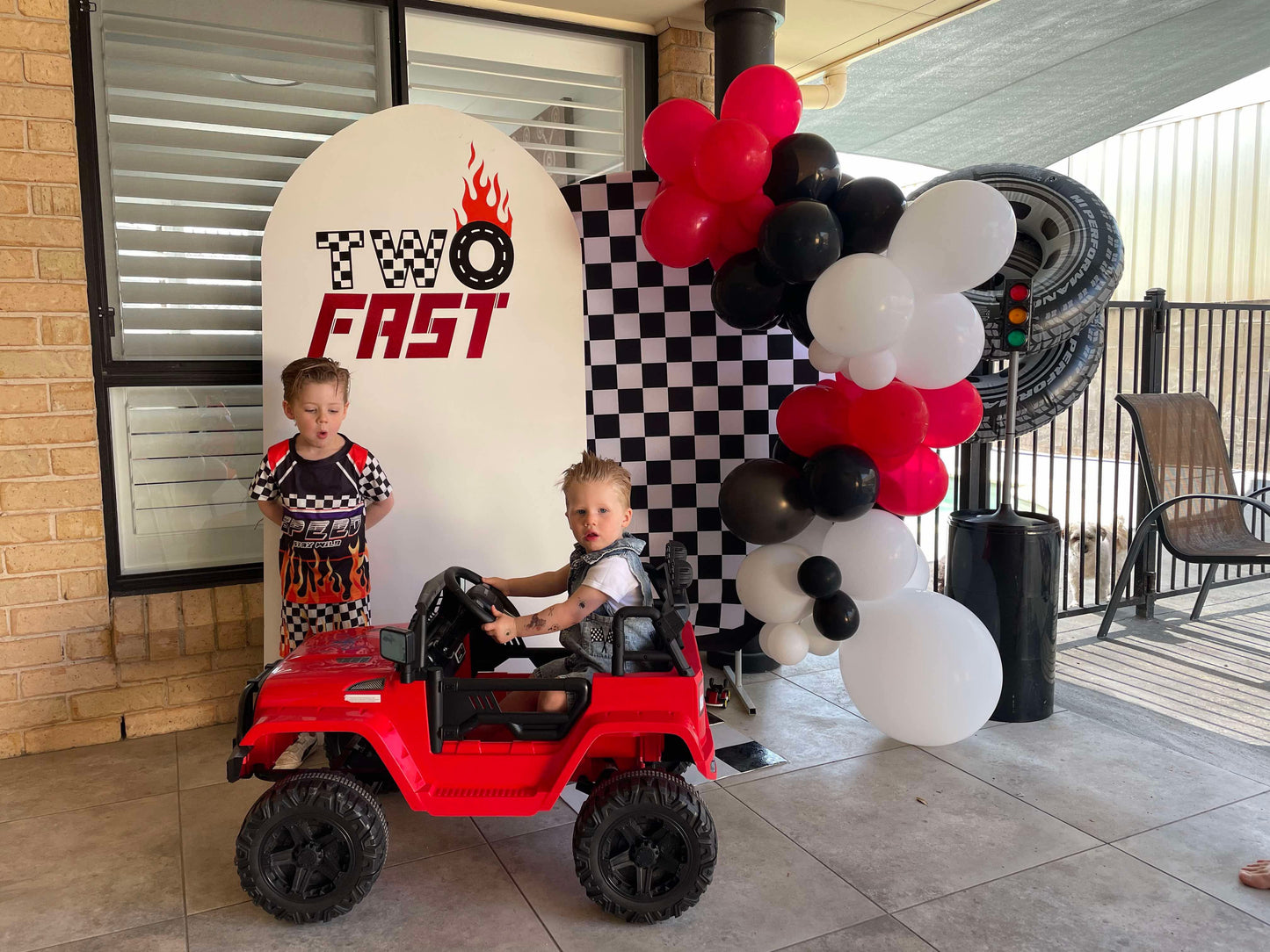 Giant custom sticker