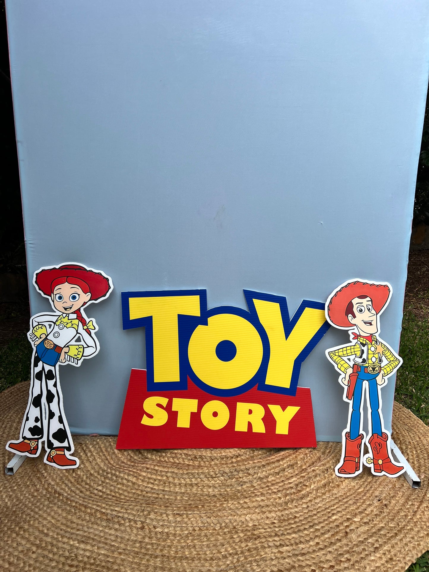 Cowboy toy cut outs x