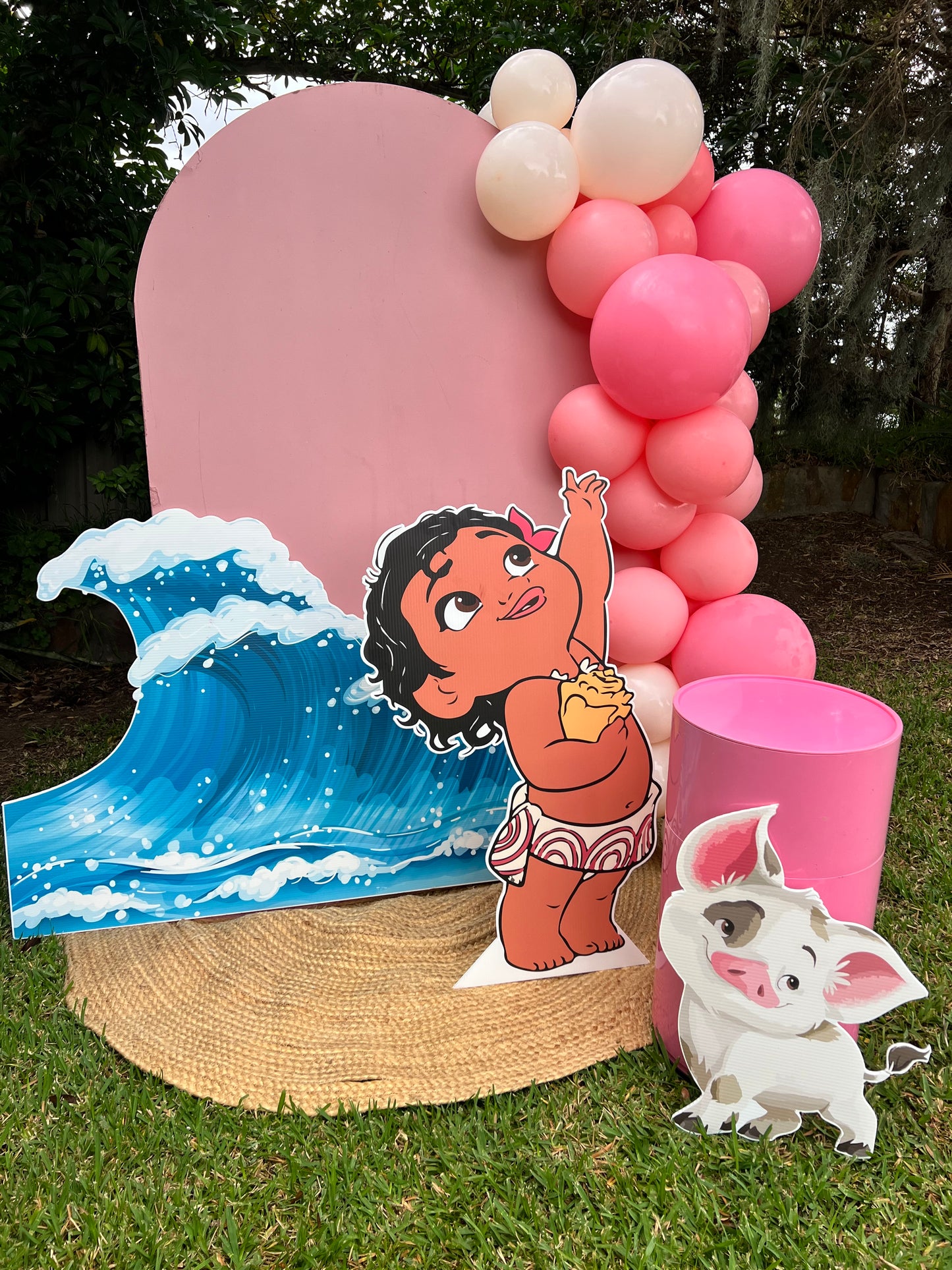 Baby girl cutout