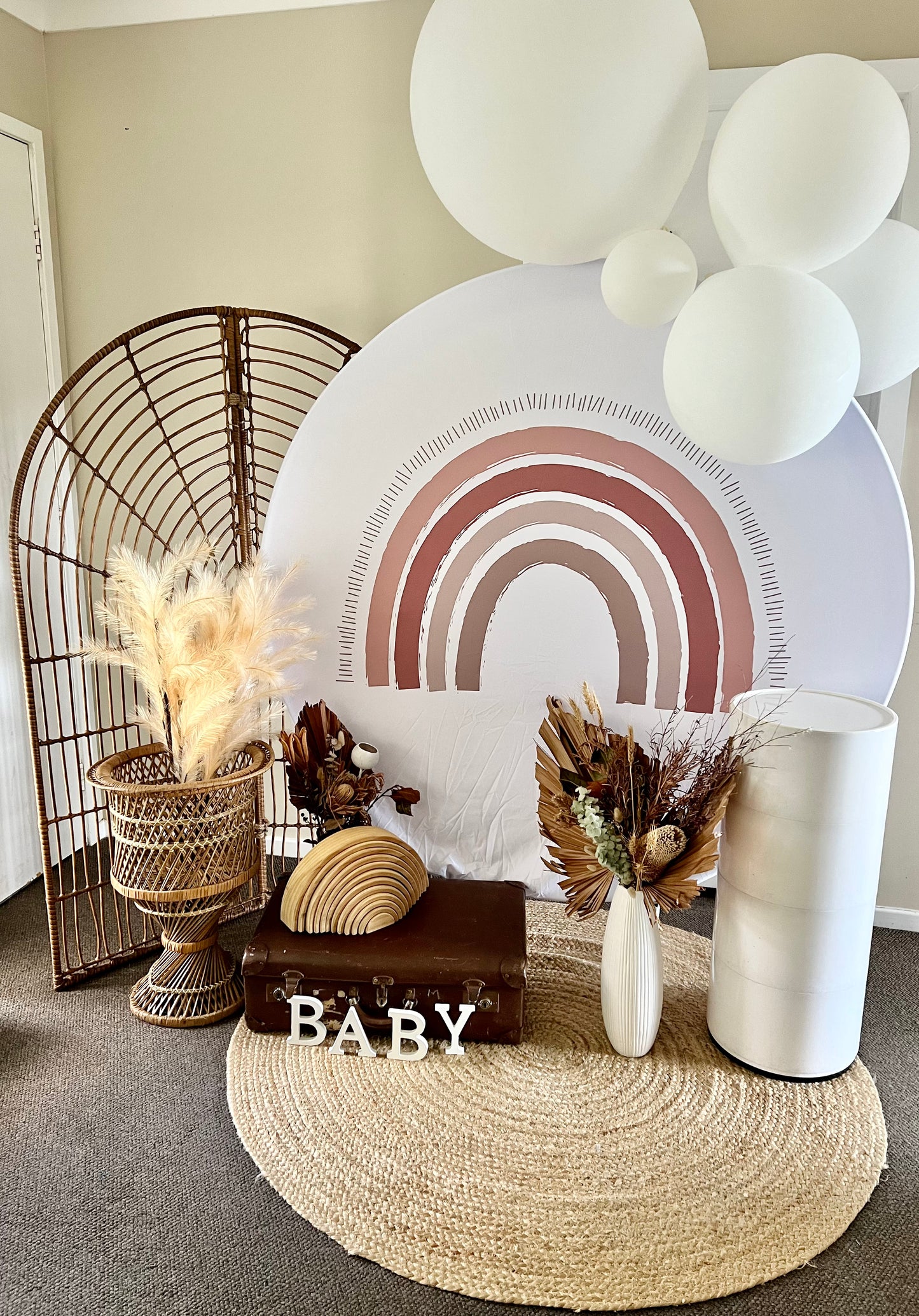 Bamboo screen or Rattan arch