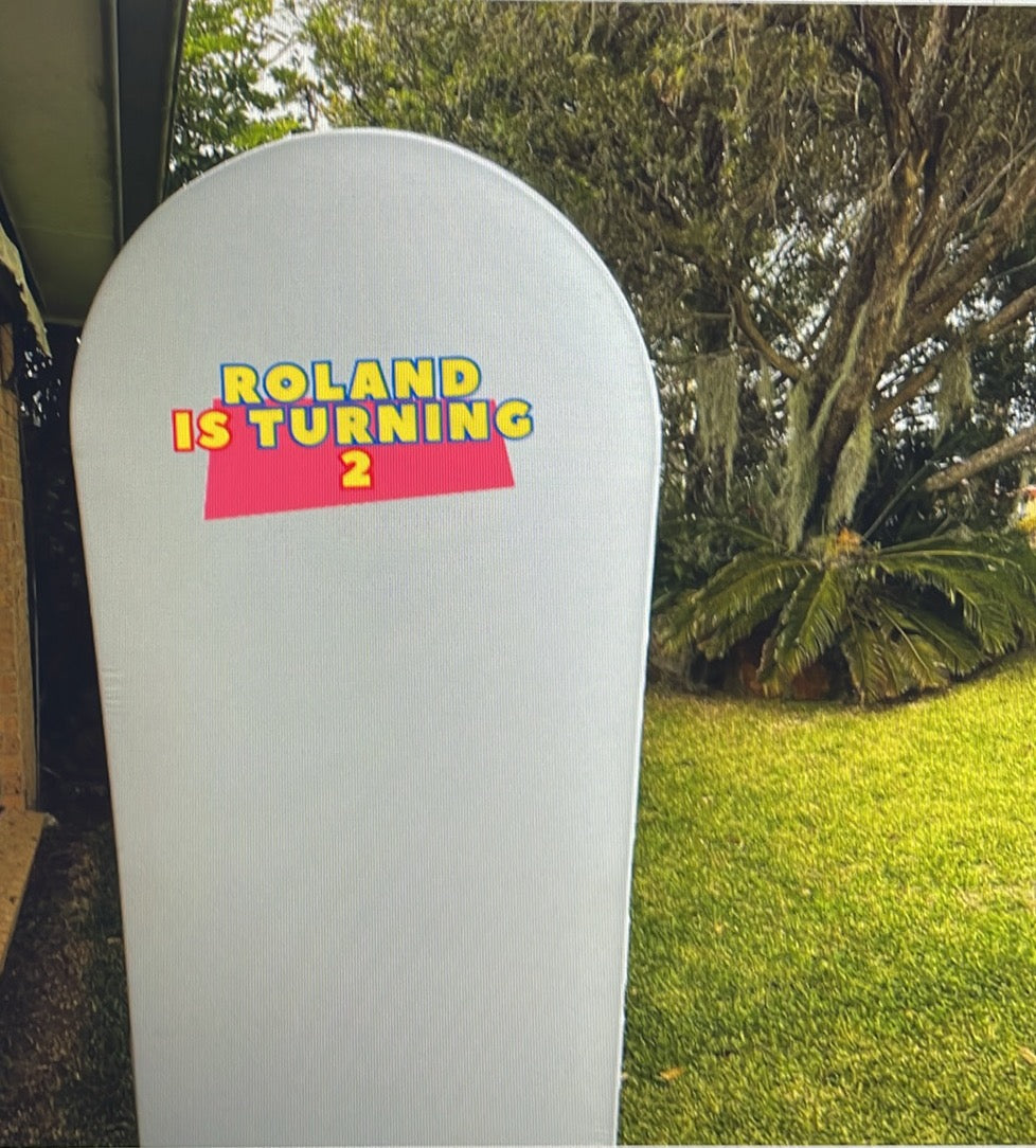 Large custom sticker