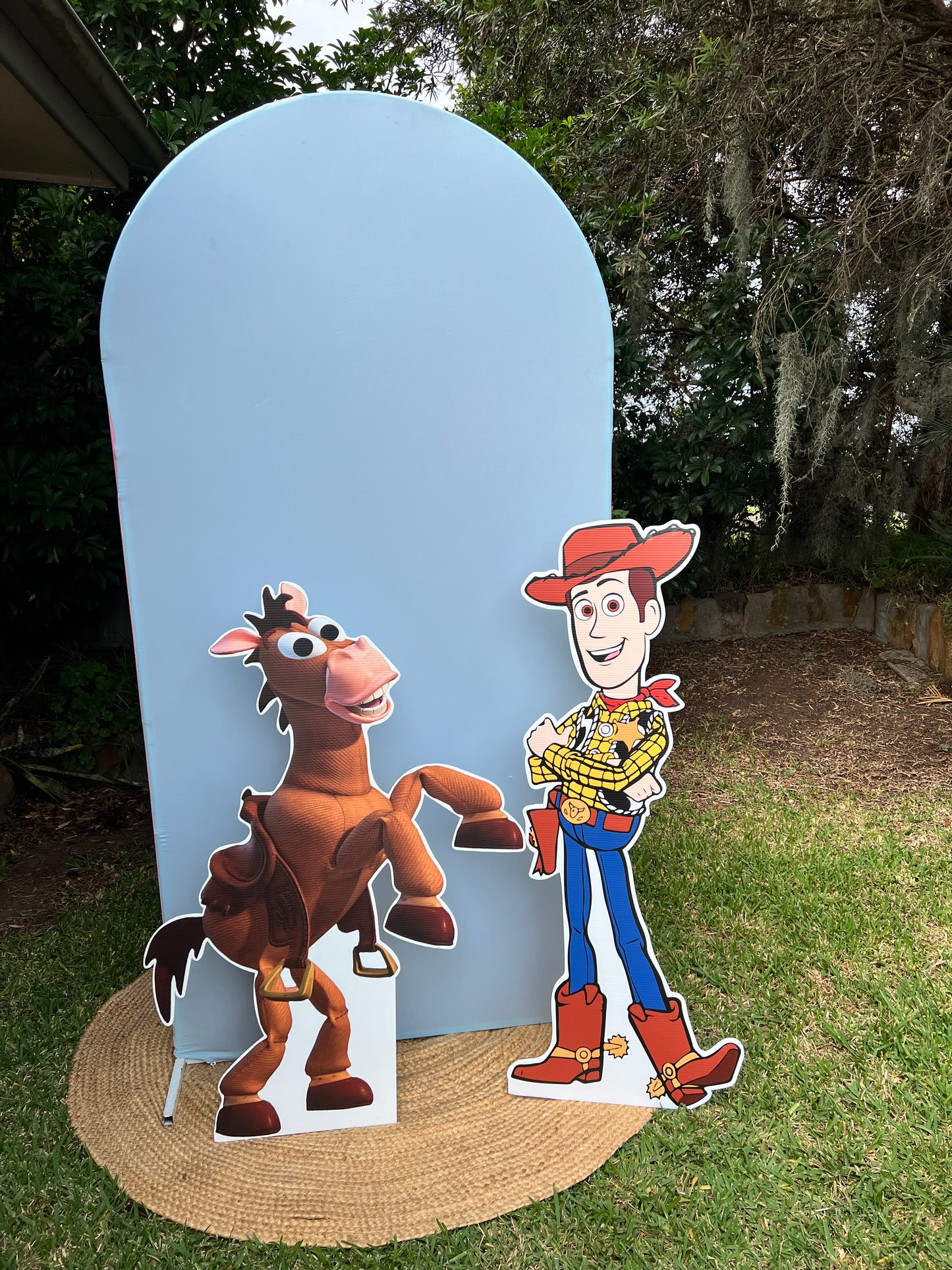 Cowboy toy cut outs x