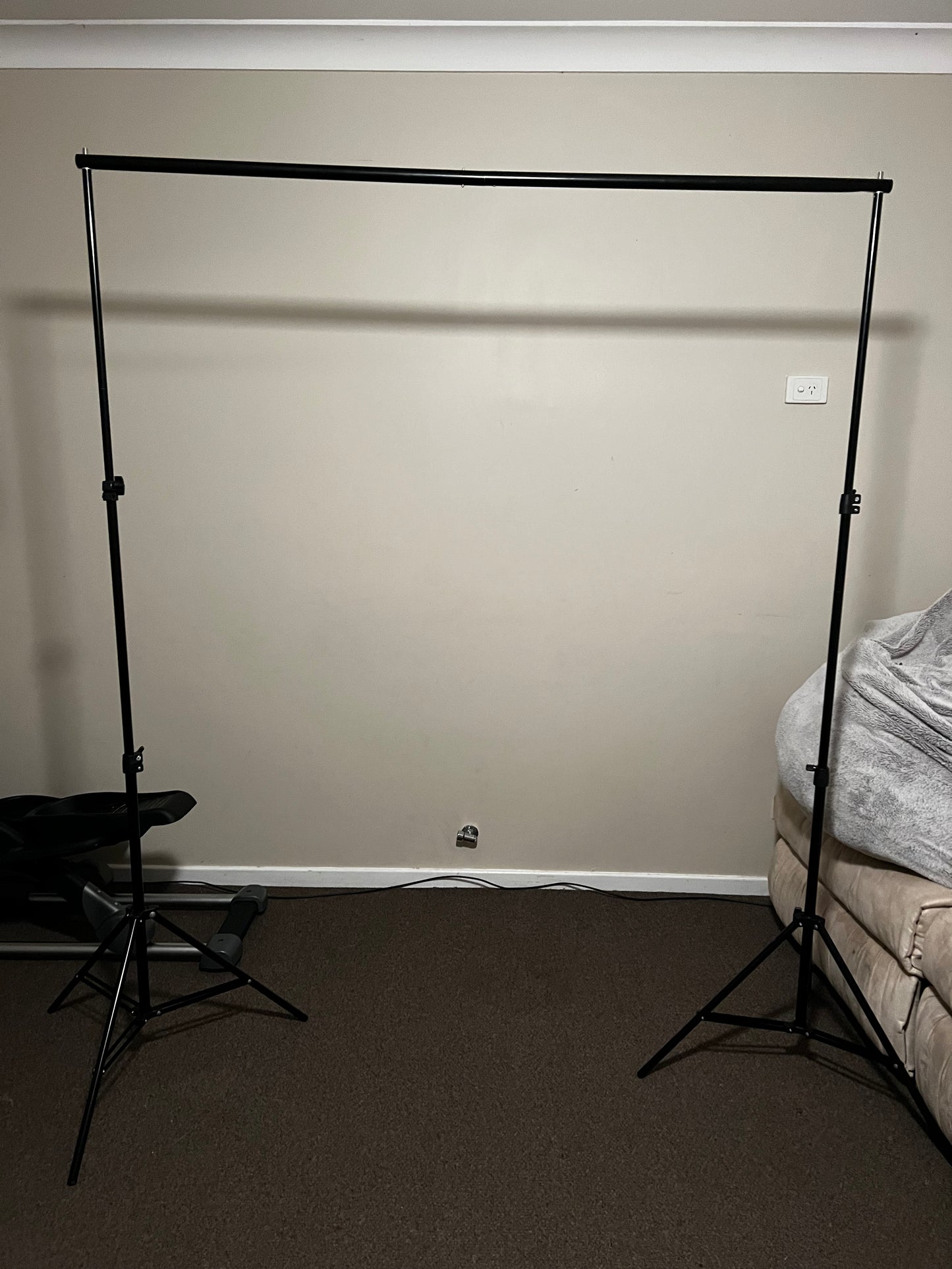 Car backdrop and stand