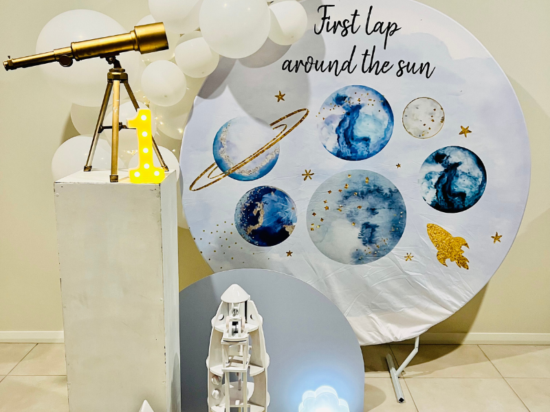 First lap around the sun