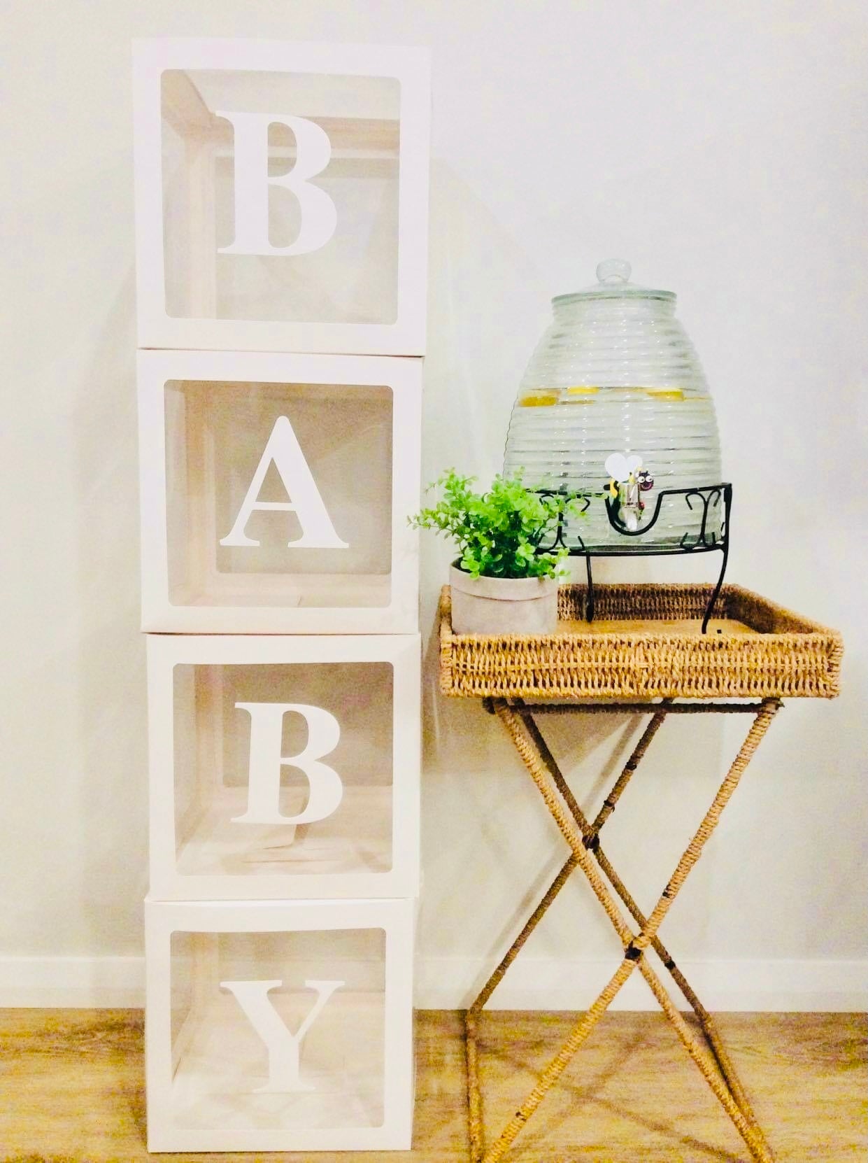 White BABY boxes