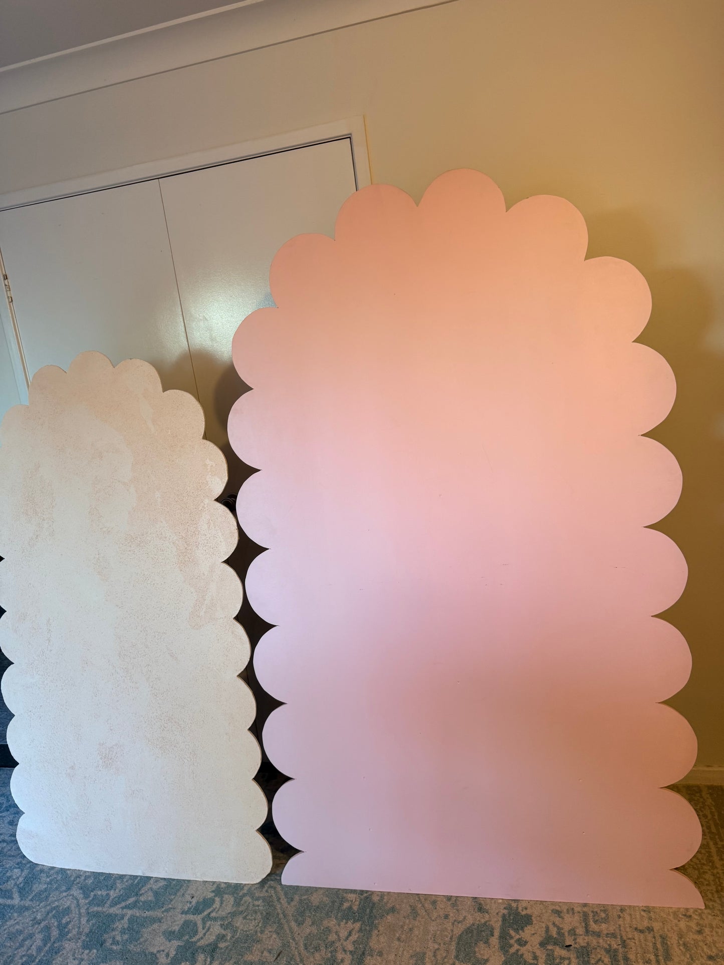 Pink bubble arch