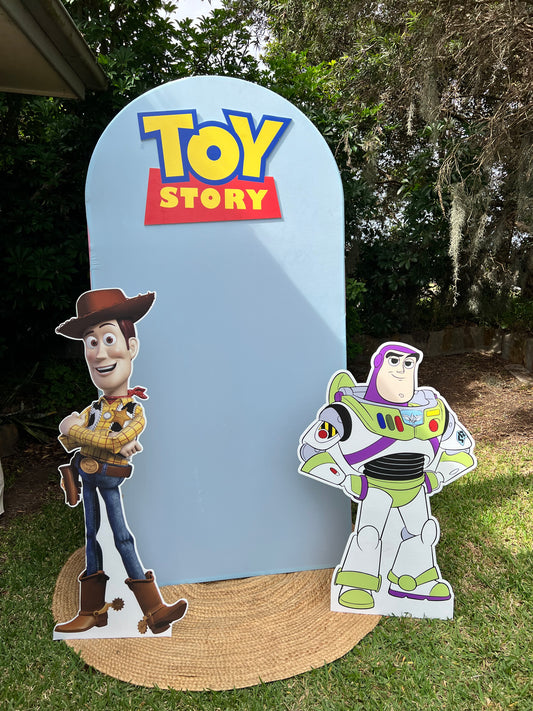 Cowboy toy cut outs x