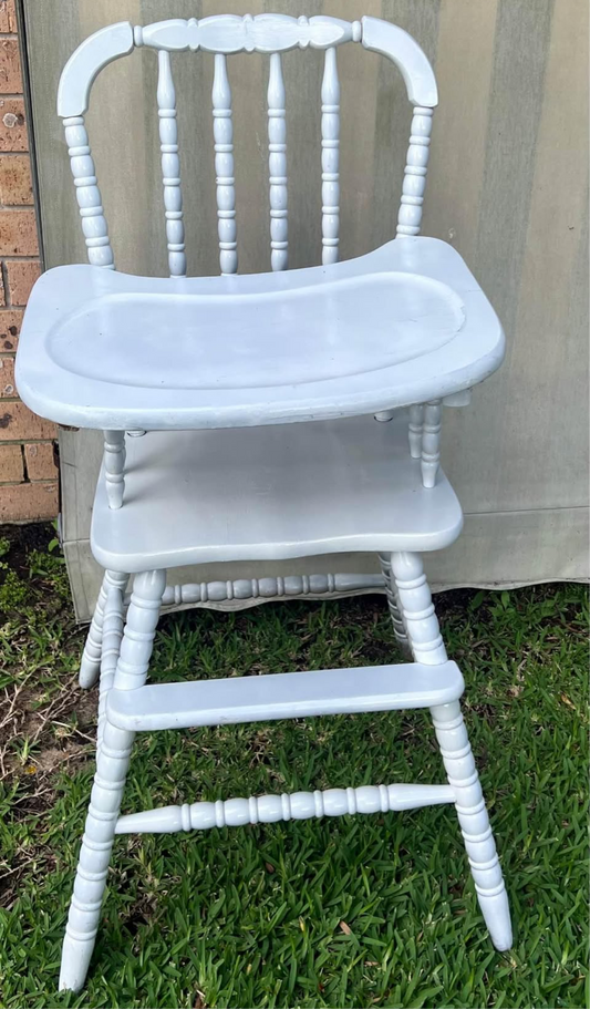 Old school highchair