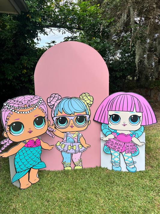 Doll cut outs