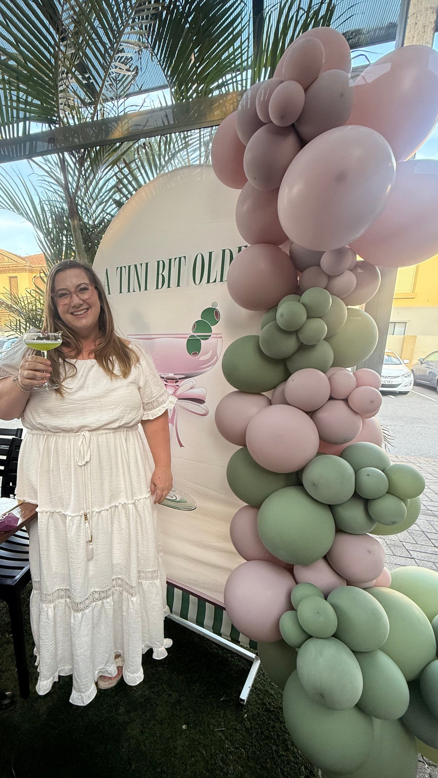 Tini bit older martini arch