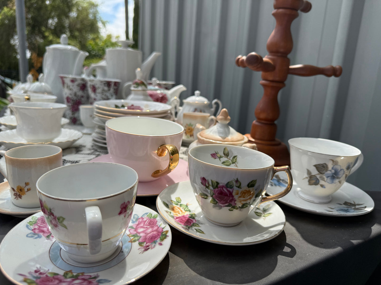 Tea party crockery