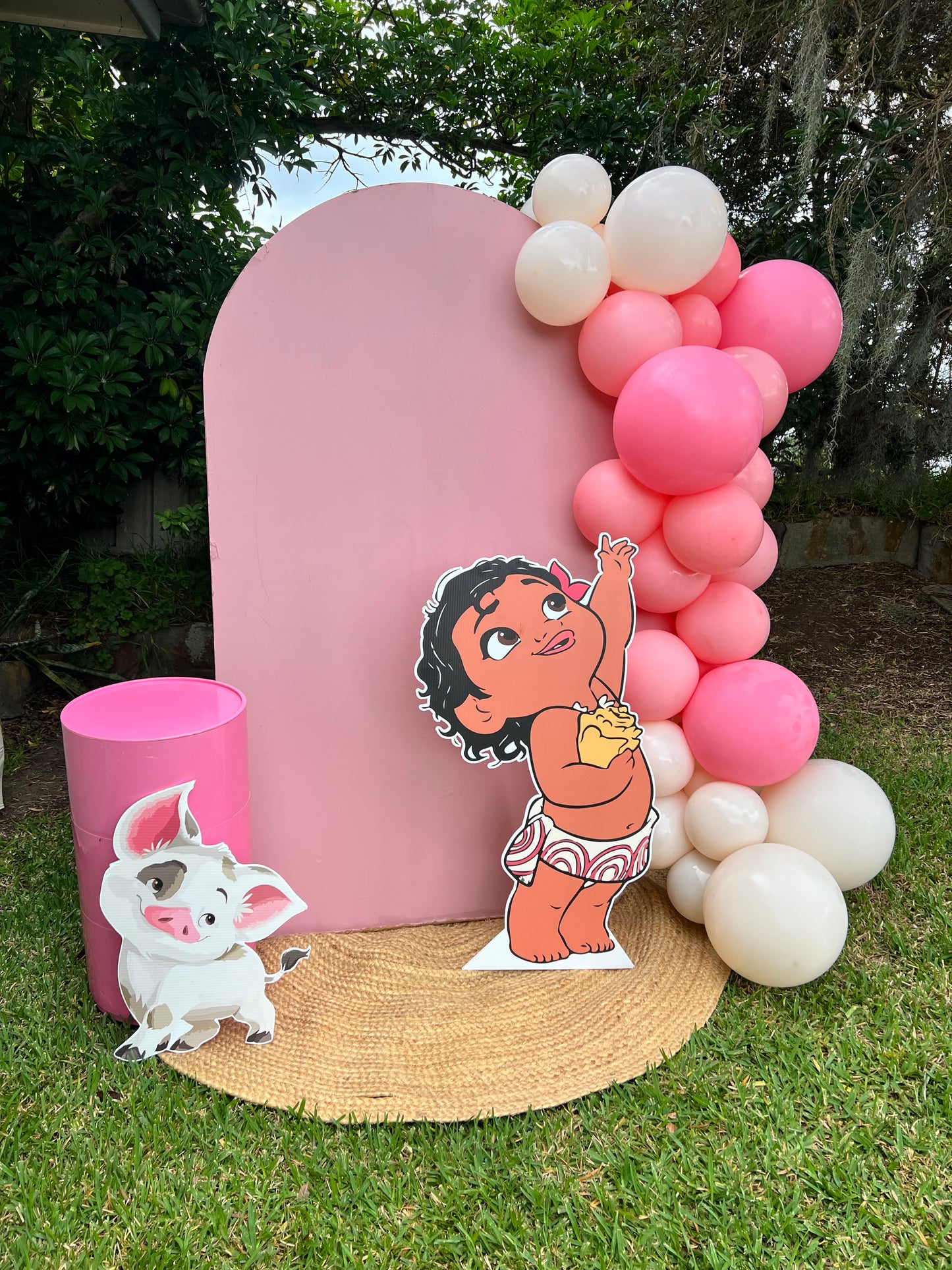 Baby girl cutout
