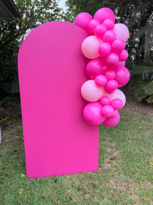 Barbie pink arch