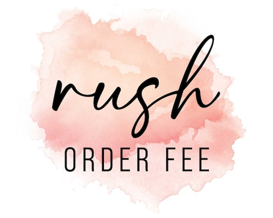 Rush sticker fee