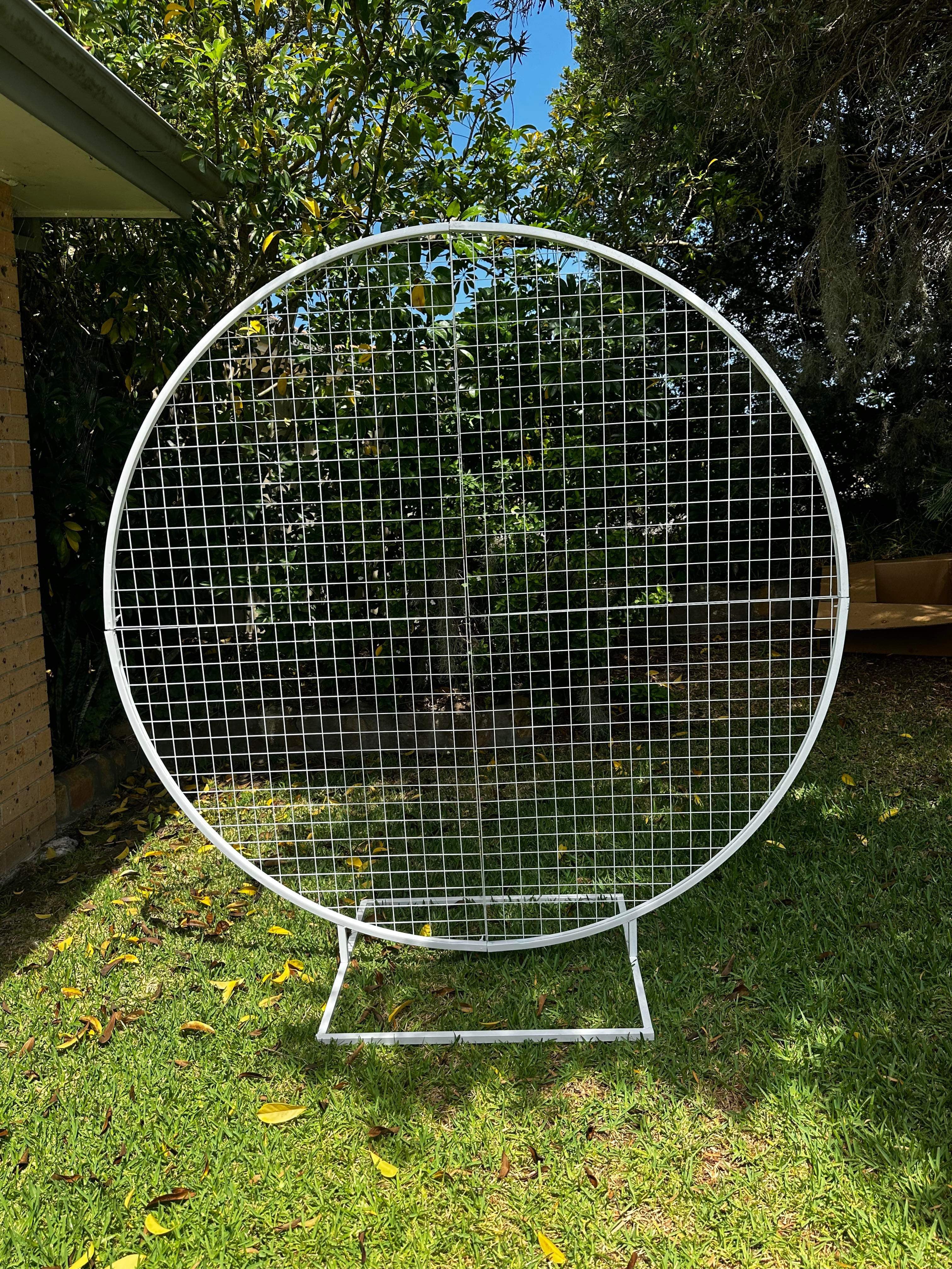 Circle Modular Frame Mesh 2m circle frame – V Party Queens