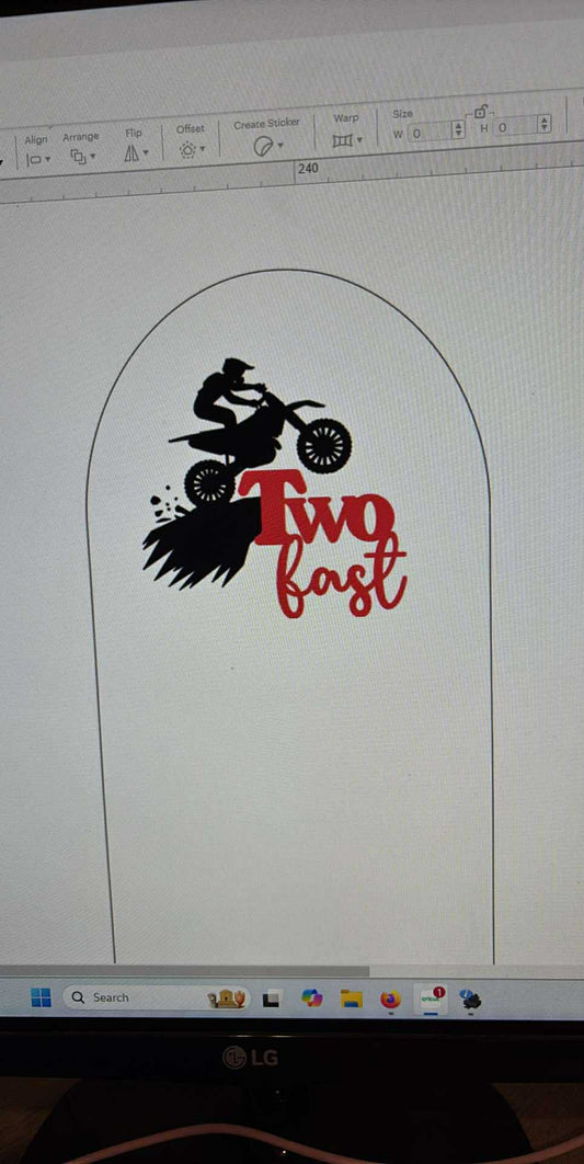 Giant custom sticker