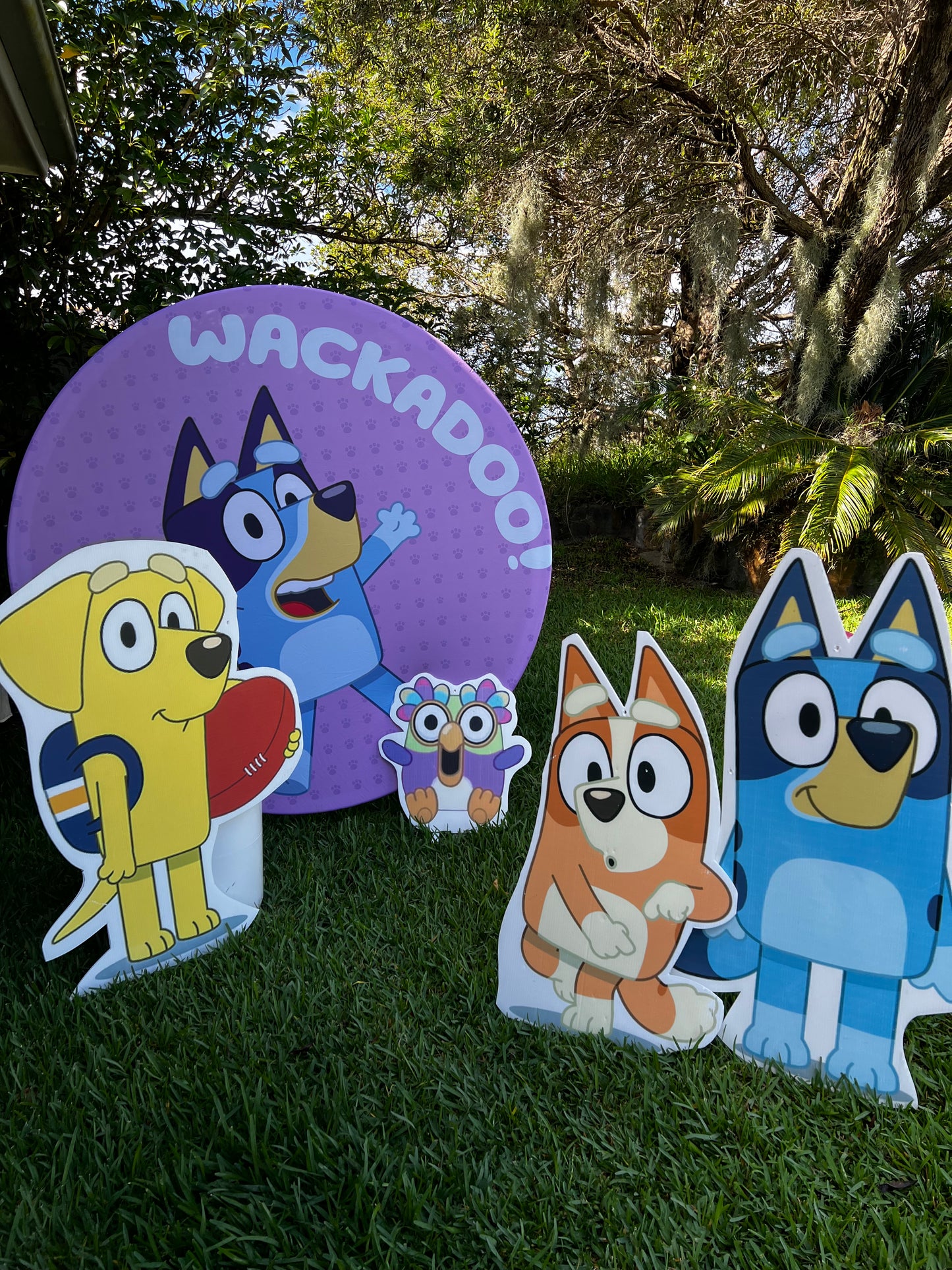 Bluey cut outs