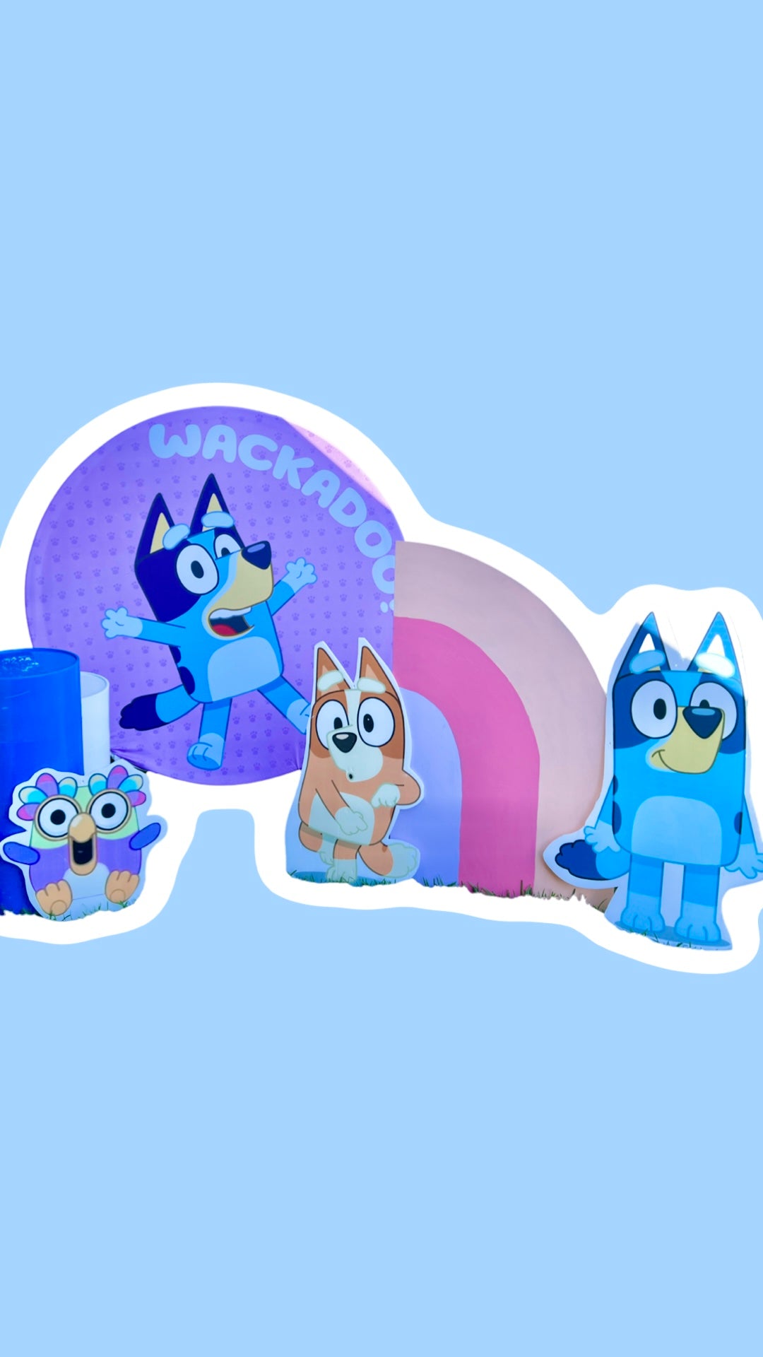 Bluey cut outs